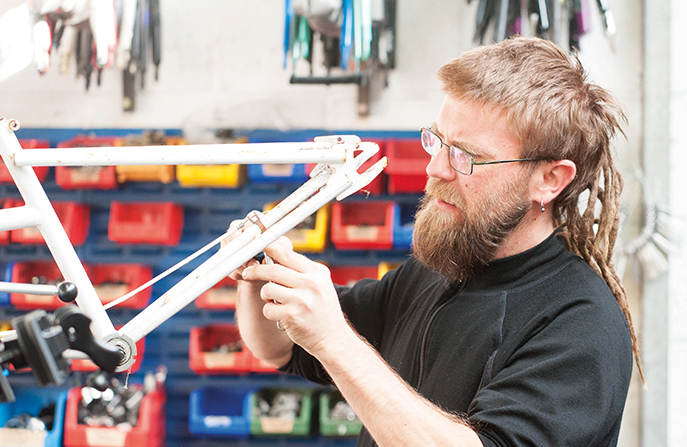 The House takes Julian House Bike Workshop up a gear